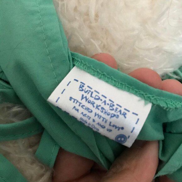 Build A Bear Brown Puppy Dog Doctor Surgeon Scrub Plush Stuffed Animal Soft Toy - Picture 3 of 4